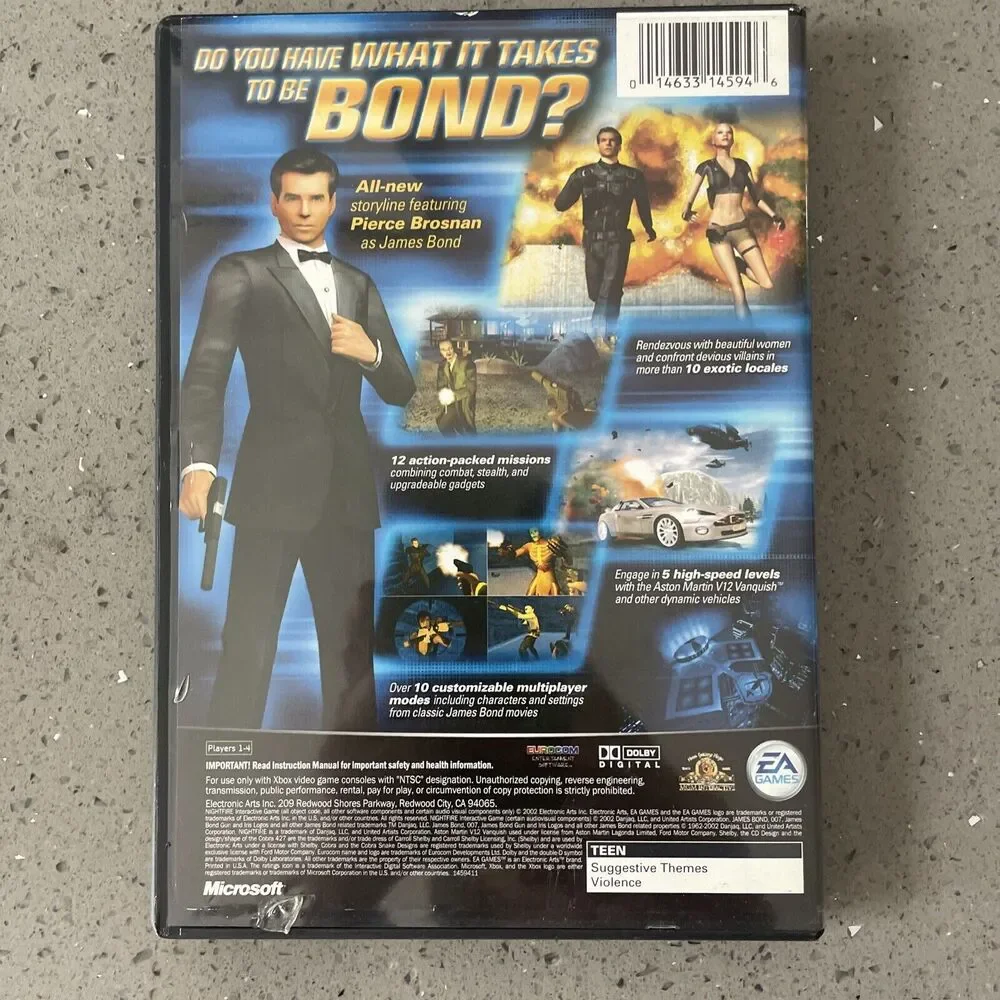 007: NightFire XBox (Microsoft Xbox, 2002)